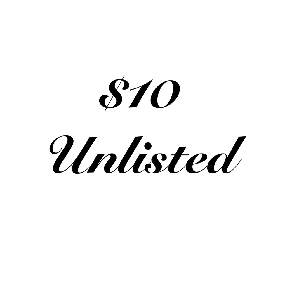 Live Show Unlisted Inventory 1-50